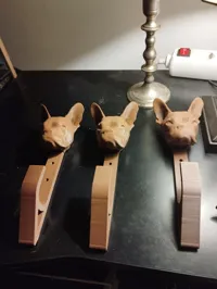 Porte-manteau bouledogue français — photo 3