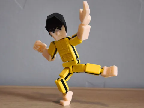 Accesorio para filamento: Blank Man 10 - Bruce Lee Edition — referencia de MakerWorld