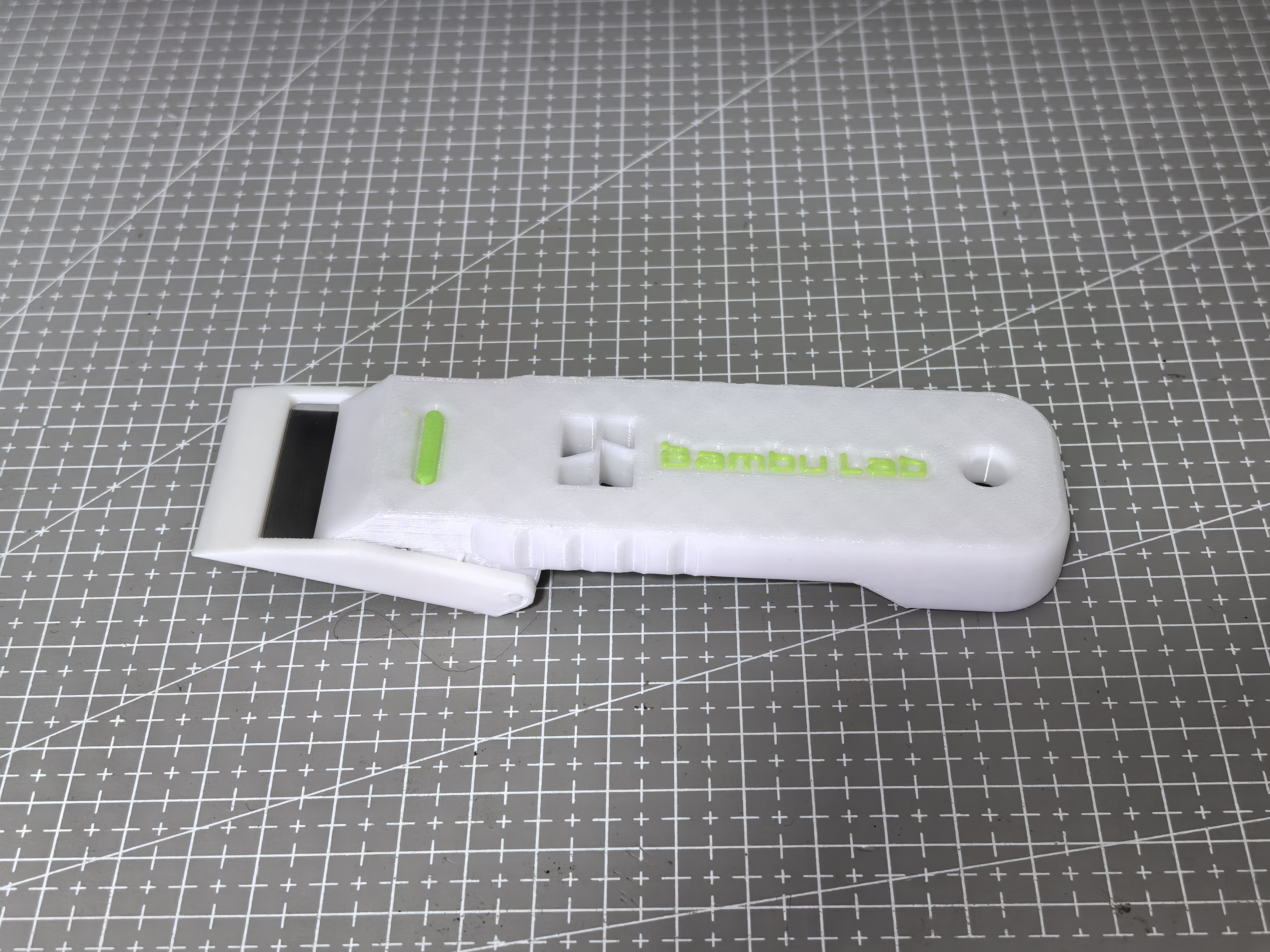 Miniatura 2 do modelo 3D 拓竹2合1热床铲刀，刮刀（钢刀胶刀随意切换，新机必打）