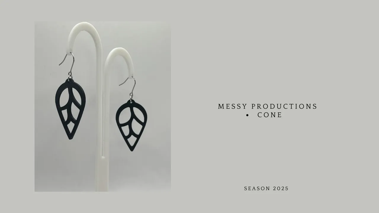 Leaf Earrings view 3