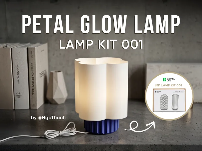 PETAL GLOW LAMP for LED LAMP KIT 001