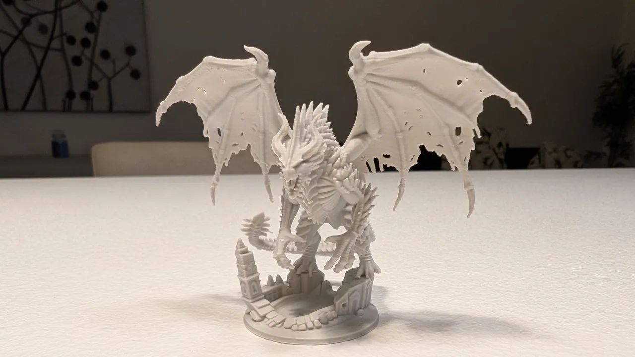 Black Dragon D&D Miniature #1| Obsidian Fury view 4