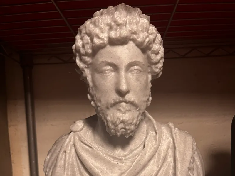 Bust of Roman Emperor Marcus Aurelius - Marc Aurel