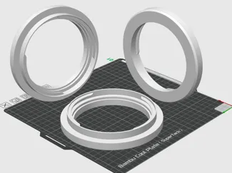 Exhaust hose end cap adapter: 130 mm to 150 mm