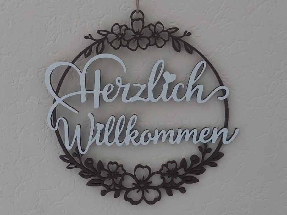 Türkranz, Wandkranz Deko