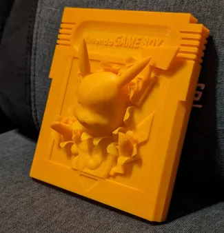 Pikachu gameboy Cardridge