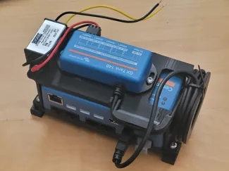 GX tank 140 over Cerbo GX bracket