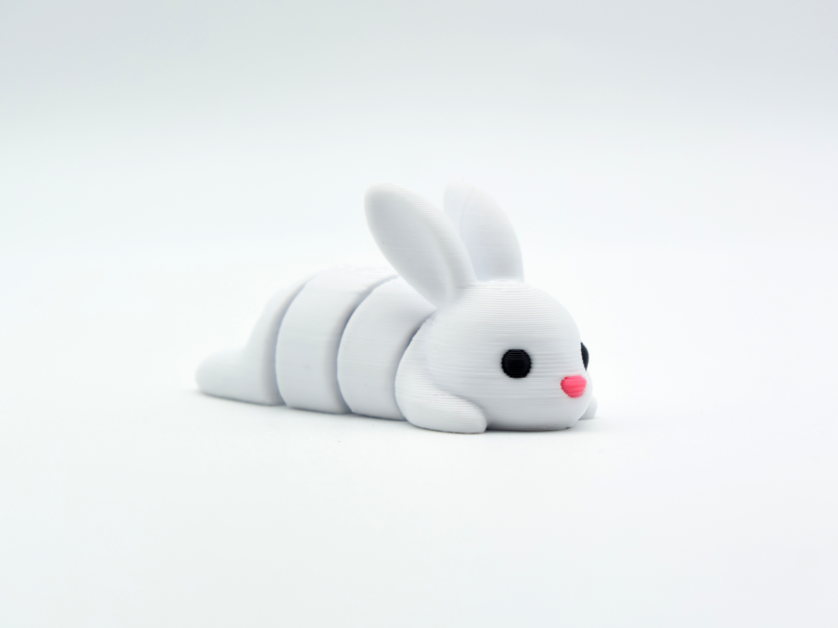 Flexi Bunny Rabbit - Articulated Keychain