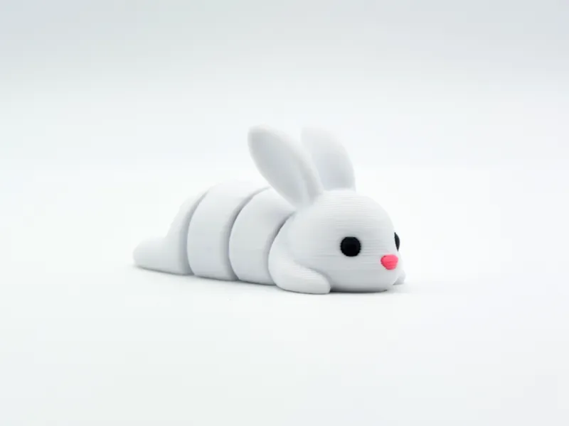 Flexi Bunny Rabbit - Articulated Keychain