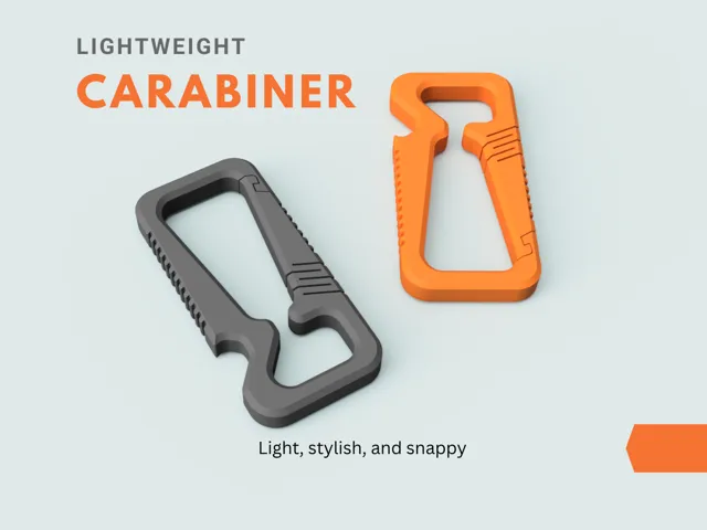 Pocket Carabiner Key Clip – Durable & Lightweight