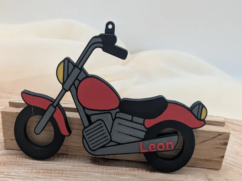 Motorcycle Ornament/Keychain