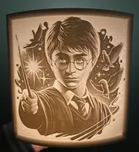 Veilleuse lithophanie Harry Potter — photo 1