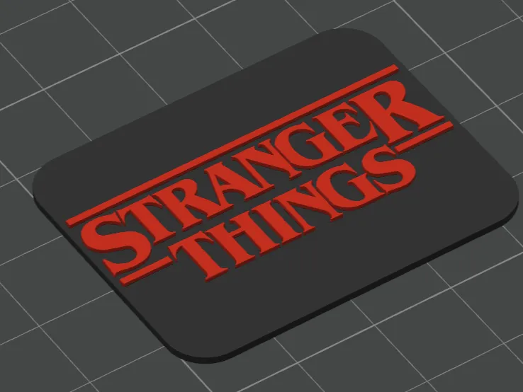 Stranger things magnet