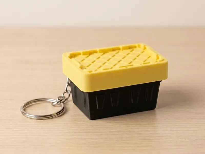 Mini tote clicker with optional AMS plate