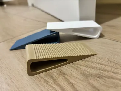 Minimal Doorstop with Hook