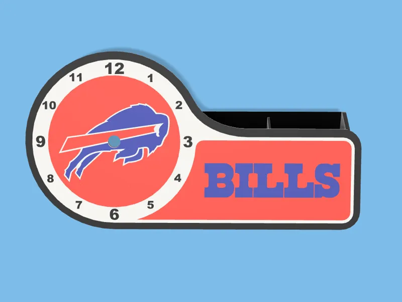 Buffalo Bills Organizer Uhr 