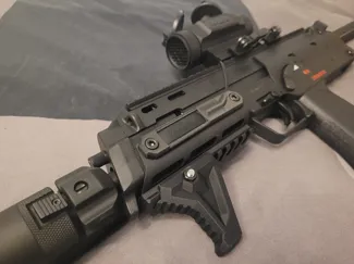 Surfire button cover for H&K MP7