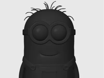 High-Poly Minion Miniature
