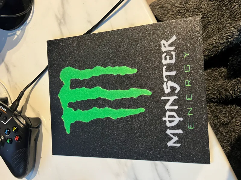 monster wall sign 