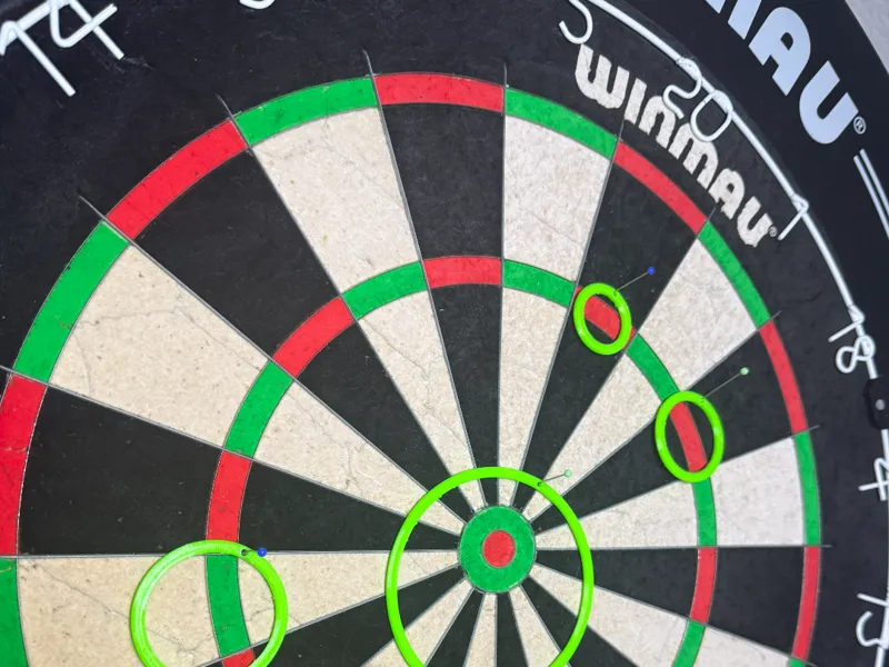 Darts Practice Rings