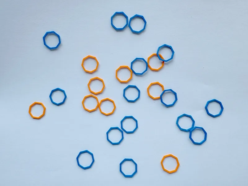Rhomboid Stitch Marker