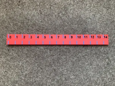 Ruler - starting from 0