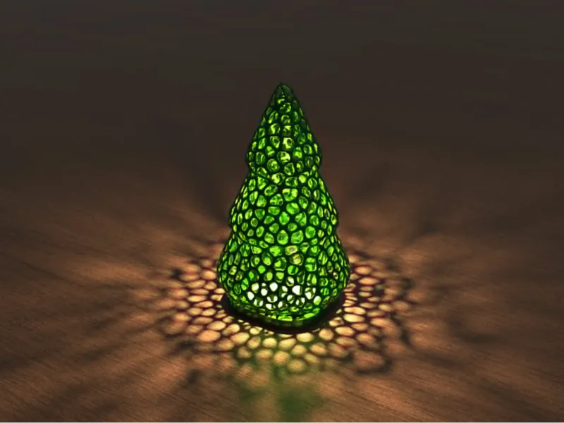 Voronoi Christmas Tree