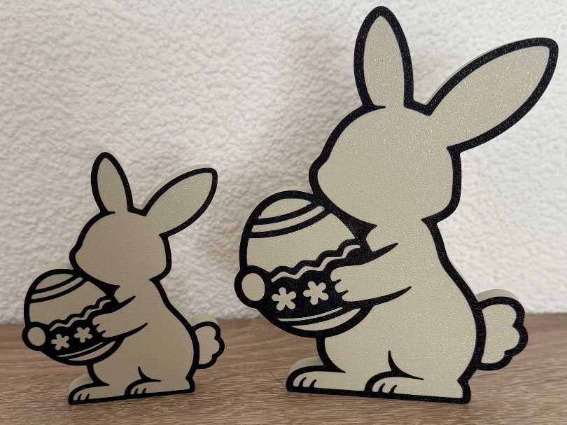 Osterhasen Set 2D