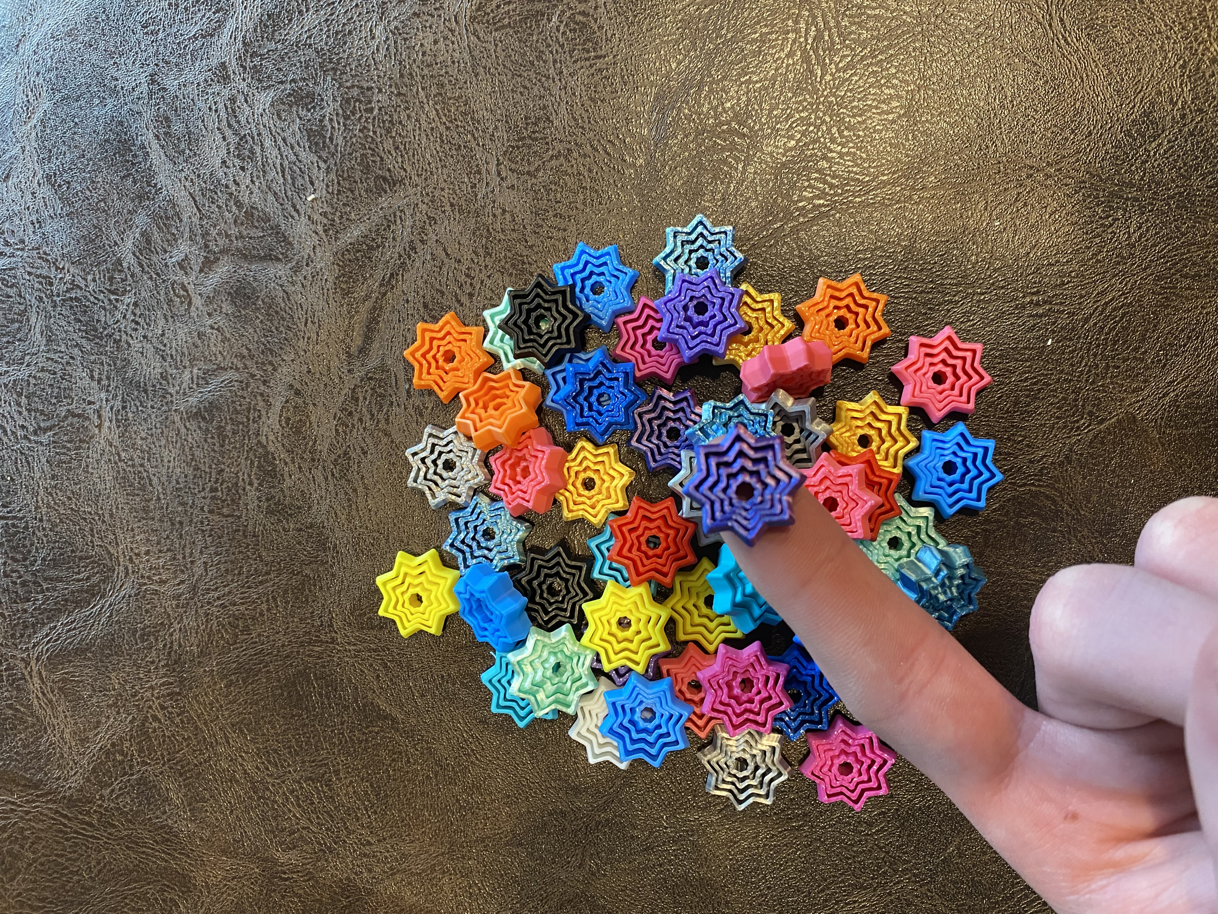 Miniatura 2 do modelo 3D smallest fidget star!!!