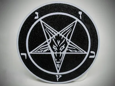 ⛤ Baphomet Coaster ⛤