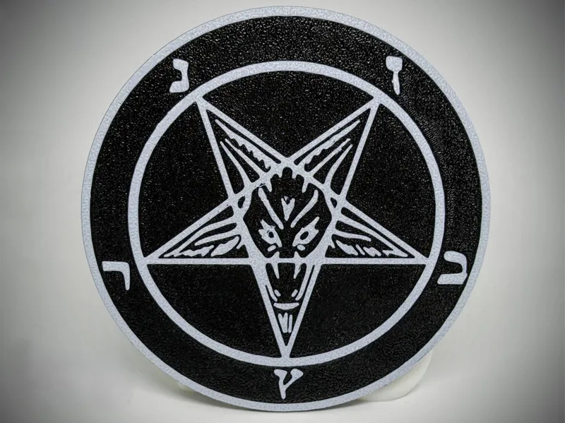 ⛤ Baphomet Coaster ⛤