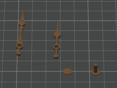 Clock hands