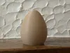 Empty egg, extra thick bottom and pause to add your surprise