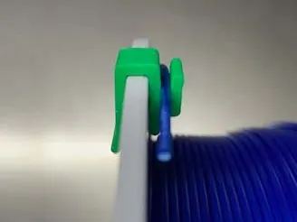 Bambu Spool Filament Clip Snaps in Place