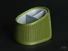 Slanted Remote Control Holder (Ribbed)