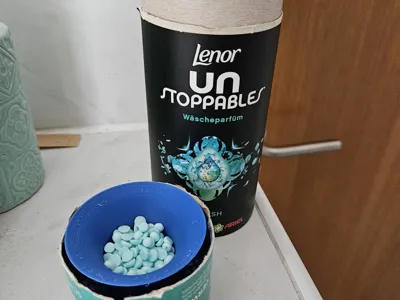 Lenor Perfum Perls Measuring cup with funel