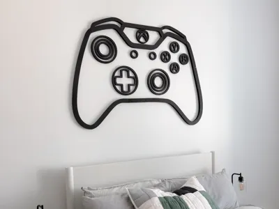Giant Xbox Controller Wall Art