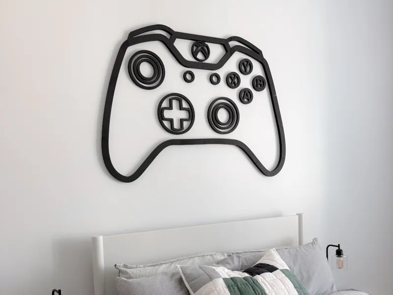 Giant Xbox Controller Wall Art