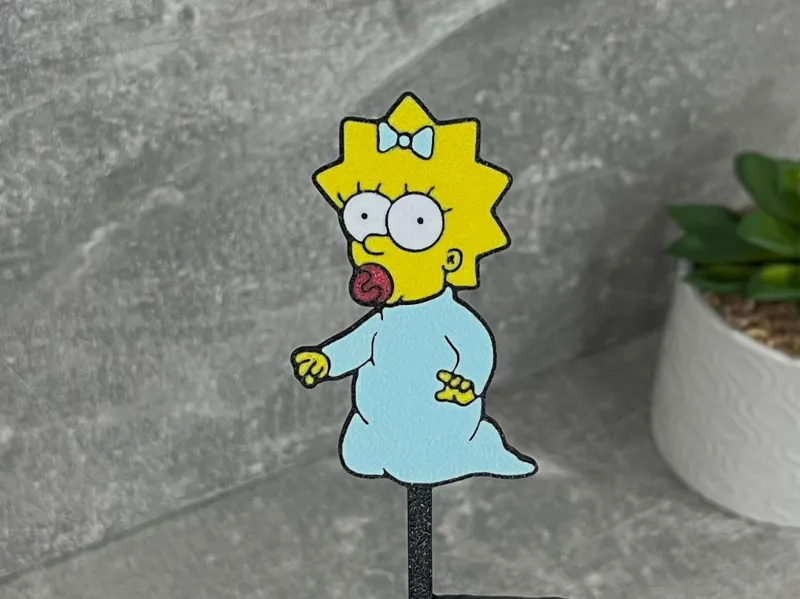 Maggie Simpson Cake Topper AMS