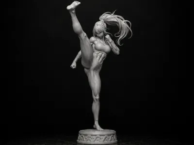 Chun-Li | Street Fighter High Kick Figure