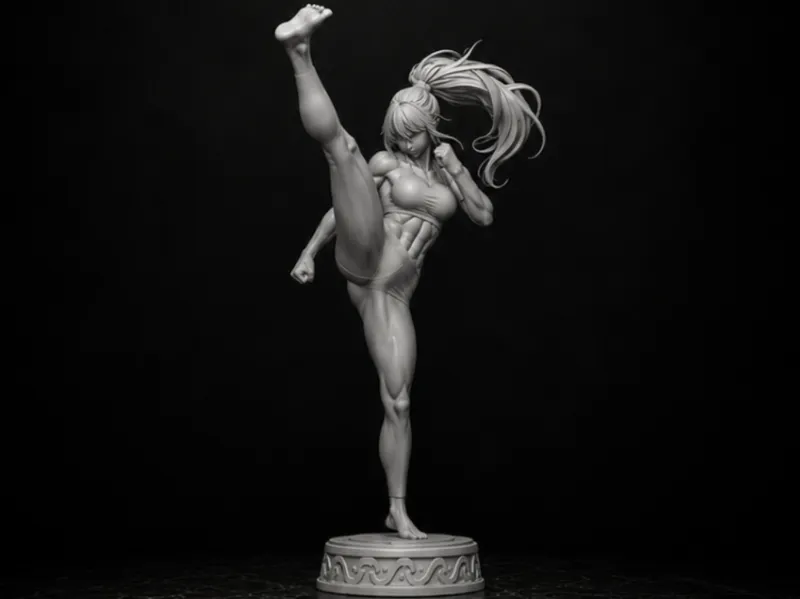 Chun-Li | Street Fighter High Kick Figure