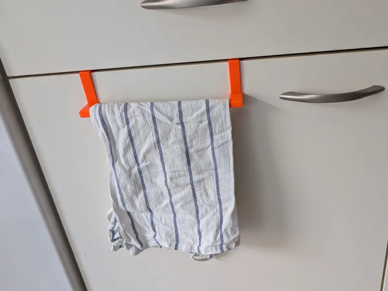 Dishcloth Cabinet Hanger