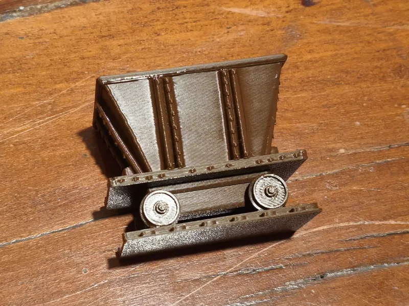 Vagón de carbón estilo tolva