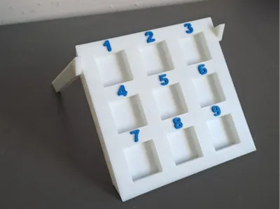 Spell Slot standing counter for dnd