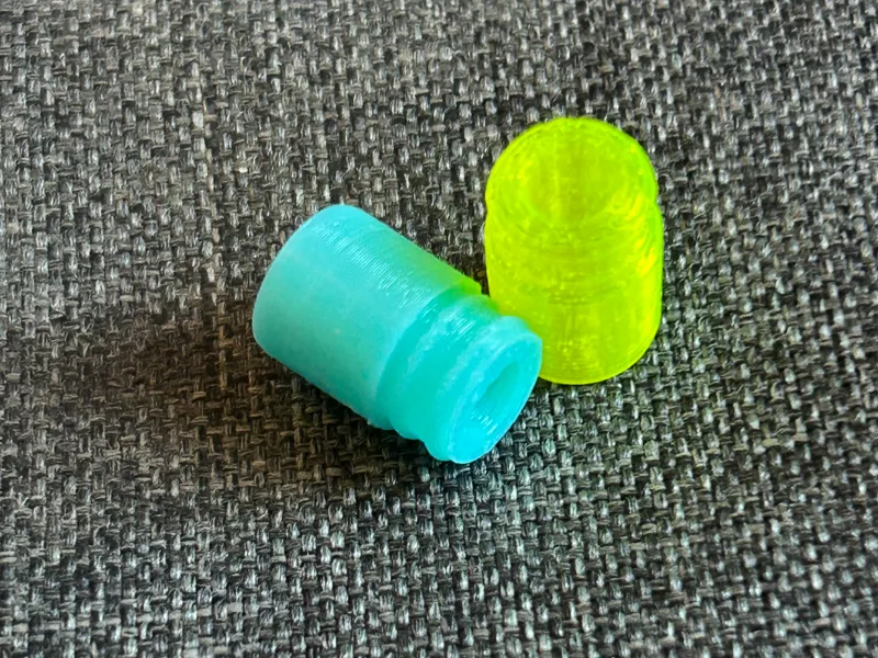 Drip Tip corto 510 in TPU  con o-ring integrati 