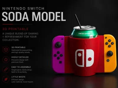 Nintendo Switch Soda Cup