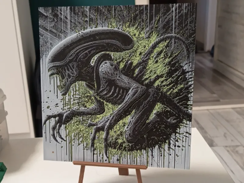 Xenomorph Alien Hueforge