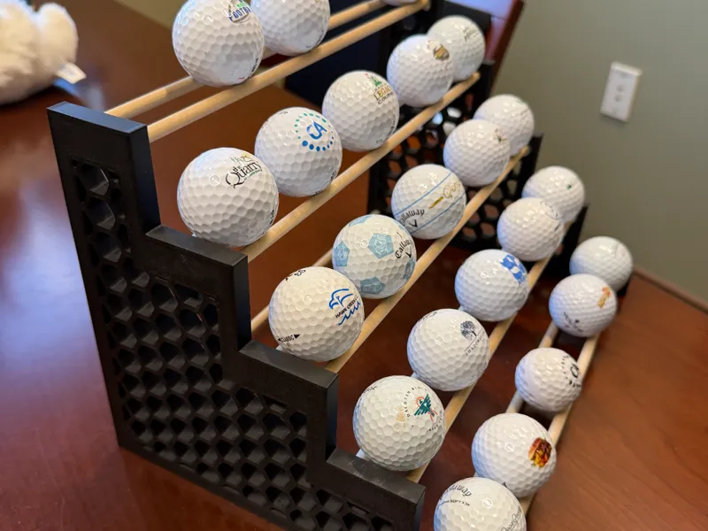 Golf Ball Display Stand