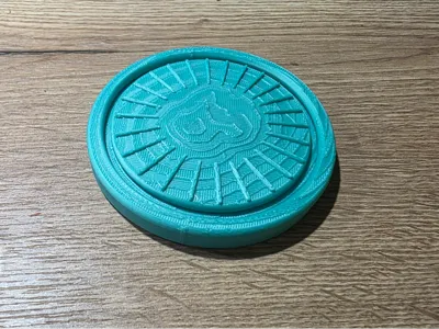 Round coaster