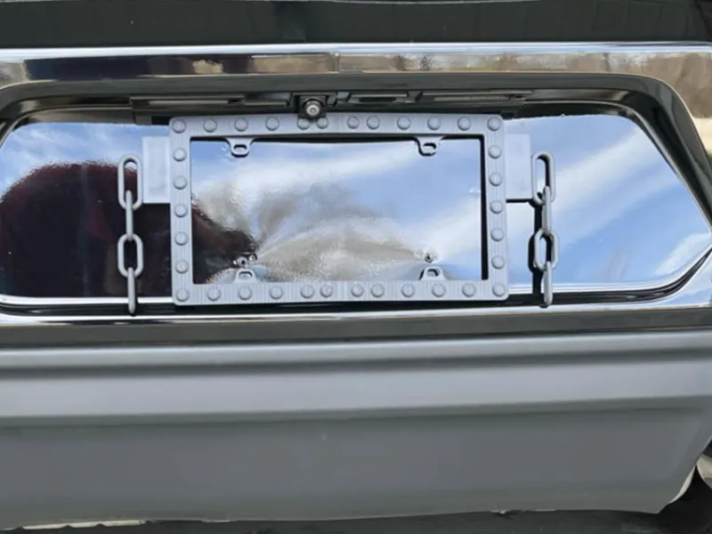 MEGADETH-Inspired License Plate Holder Metal Style